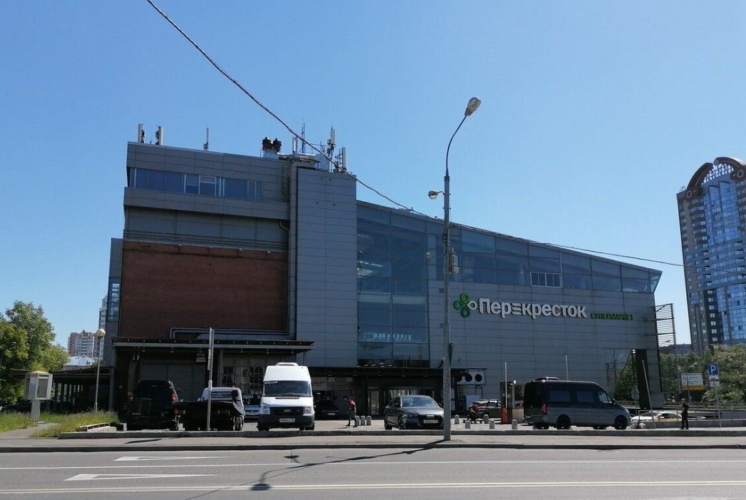 фасад дома, здание по адресу г Москва, Кутузовский пр-кт, д 88